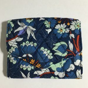 Vera Bradley RFID Zip Around Wallet Floral Bursts